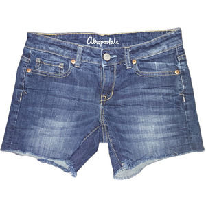 Aeropostale Midi Shorts Medium Wash Size 2